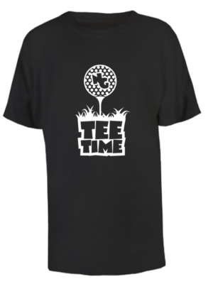Tee Time Junior Golf Cotton Shirt White