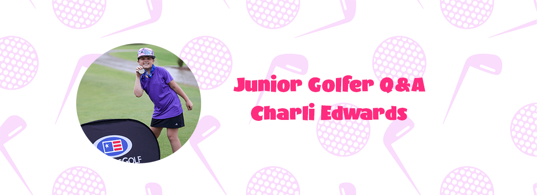 Junior Golf Charli Edwards