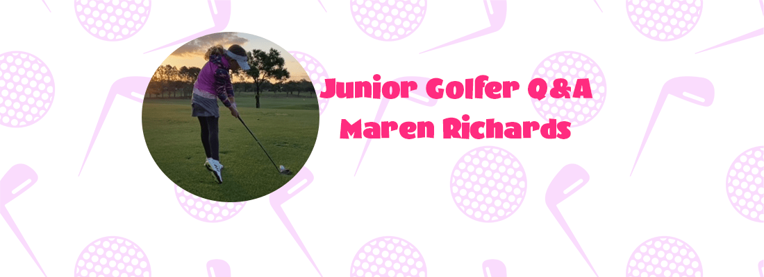 Junior Golfer Maren Richards